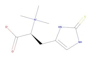 エルゴチオネインの構造式