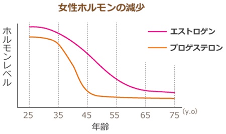 加齢と女性ホルモン