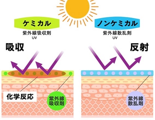 ケミカルとノンケミカルの違い